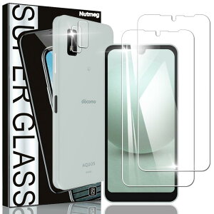 Nutmeg�y2���{2���z�w��F�ؑΉ� AQUOS Wish3/AQUOS Wish2/AQUOS Wish �p�� �K���X�t�B���� 2�� + AQUOS Wish3 �p�� �J�����t�B���� 2���y���{���Ɏq�f�ސ��z(SHG06 A104SH SH-M20