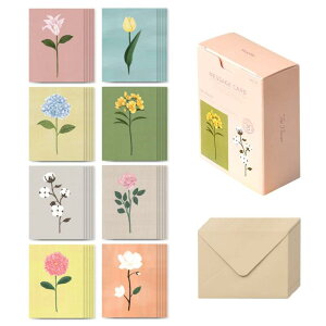 mCN bZ[WJ[h ~jJ[hg UEt[ Message card The flower - 4020Zbg~jTCYfUCj̃J[hӃJ[h