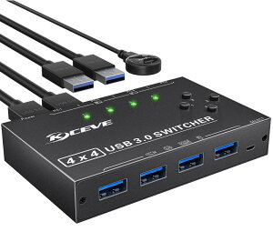 KCEVE USBؑ֊3.0AUSB؂ւ@44o5Gbps]A蓮ؑ֊PC4pAL4USBfoCXAUSBؑ֊nuA}EXAL[{[hAXLi[Av^[ȂǃT|[g