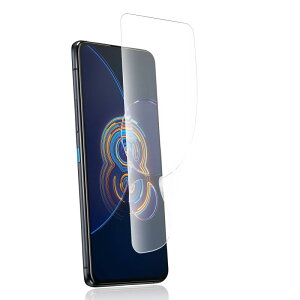 �y�K�C�h�g�t���E�ȒP�ȓ\��t�����zASUS ROG Phone 8/ ASUS ROG Phone 8 Pro �K���X�t�B���� �_�炩��TPU�f�� �w��F�ؑΉ� �������ɂ��� �C�A�[�� ���C�� ASUS ROG Phone 8 Pro �p �ی�t�B����