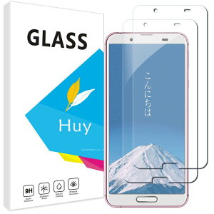 Huy AQUOS Sense3/Sense 3 Lite p̃KXtC SH-02M/SHV45/SH-RM12 p̃tCy2Zbz {Ɏq KX t یtB \tȒP dx9H hw