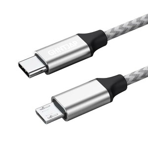 GHNTJAP Type C Micro USB P[u 0.5M USB C to Micro USB OTGP[u }CNusb ^Cvc USB2.0 f[^] [d\ AndroidX}zȂǑΉ