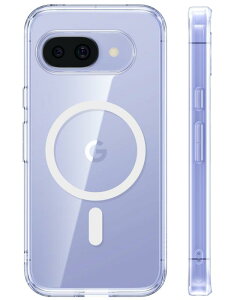 TORRAS �yMagsafe�Ή��z Google Pixel 9a �P�[�X ��?�z�� �h�� ���C�����X�[�d�Ή� ������ �h�w�� �G�A�o�b�O�N�b�V���� ���ڃ}�O�l�b�g �J���[�����\�{�^�� Guardian-Mag �N���A