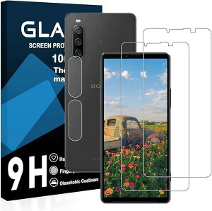 �y2���t���t�B����+2�������Y�t�B�����zXperia 10 III �K���X�t�B���� ���Y���ɎqAGC�f�� �G�N�X�y���A 10 III SOG04 SO-52B �ی�t�B���� �y �d�x9H ���Y���ɎqAGC�f�� �C�A�[�� ��U�h�~ �w��h�~ ��