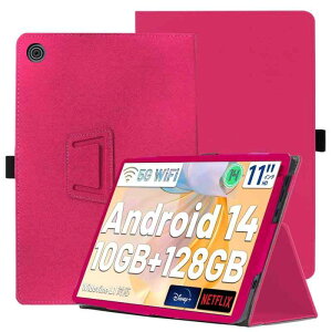 For HiGrace A6H/Higrace C9+ 11�C���` �^�u���b�g �P�[�X�yYCJDP 2024�V�o�� Android 14 Widevine L1�z360°�S�ʕی� �X�^���h�@�\ �����p���� �y���z���_�[�t�� ���C�z�� �Ռ��z�� �C�菝�h�~