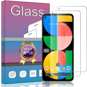 �y2���Z�b�g�zFOR Google Pixel 5a (5G) SoftBank �p�̃K���X�t�B���� �����K���X �t�� �K���X �����^ �ی�t�B���� �����ߗ� �d�x9H ��U�h�~ FOR Pixel 5a (5G) SoftBank �p�̉t���ی�t�B����