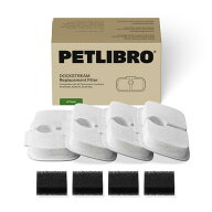 PETLIBRO 自動給水器 フィルター 給水器交換用 正規品フィルター（4個入）ペット水飲み器用 4層ろ過構造 …