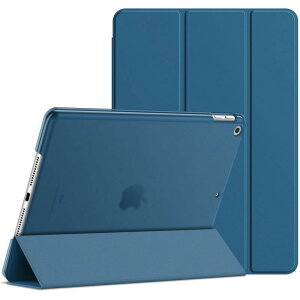 JETech iPad 9/8/7 �P�[�X (10.2�C���` 2021/2020/2019���f�� ��9/8/7����p) �P�[�X �O�܂�X�^���h �ϏՌ��J�o�[ �I�[�g�E�F�C�N�A�b�v/�X���[�v�@�\ (�e�B�[���u���[)
