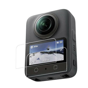�y2���Z�b�g�zKPNS ���{�f�ސ� �����K���X DJI Osmo 360 �p �K���X�t�B���� �J�����t�B���� �ی�t�B����