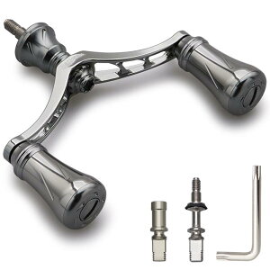 HEIGHTEN 80mm/95mm/98mm ���[�� �n���h�� 20mm/19mm �m�u ���� �V�}�m �_�C�� �ʗp �X�s�j���O���[���p New Pillar Series (80mm - �K�����^��) (1005)