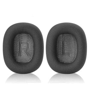 [Quarice] �C���[�N�b�V���� AirPods Max�����p �w�b�h�t�H���p�C���p�b�h �����p�C���[�N�b�V���� ���K�g���S�n(�u���b�N)