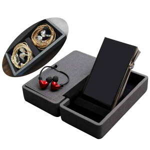 MITER �L�������O�P�[�X DAP + Earphone �C���z�� ���[, Carrying Case Cover for Digital Audio Player and IEM Earphones (4�C���z�����[-Black)