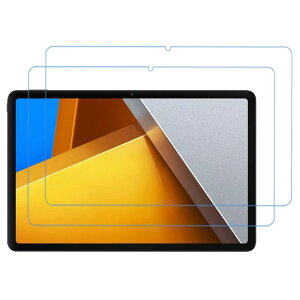 �y2���Z�b�g�zFor Xiaomi Poco Pad/Redmi Pad Pro �K���X�t�B���� �V���I�~ Poco Pad/Redmi Pad Pro 12.1�C���` �^�u���b�g �t�� �ی�t�B���� �����ߗ� ���d�x9H �����x�^�b�` �C�A�h�~ ������