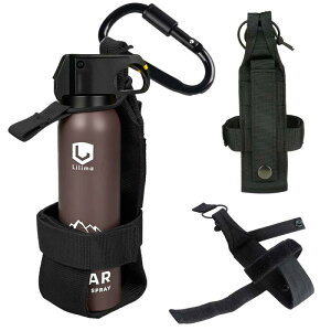 MARR �F���ރX�v���[�P�[�X Lilima BEAR�Ή� �F�悯�������F�悯�X�v���[�Ή� POLICE MAGNUM B-609 / UDAP�Ή� ��p�z���X�^�[�P�[�X �A�E�g�h�A ���[�P�[�X�����i�u���b�N�j