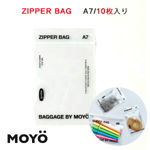 yP10{12/11 1:59܂ŁzMOYO E ZIPPER BAG A7 Wbp[obO 10 XC_[obO XgbNobO ۑ XChWbp[   t[U[pbN pbN t[U[ob