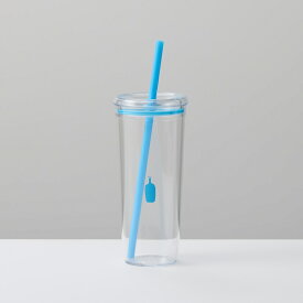 【公式】ブルーボトルコーヒー クリアコールドタンブラー (20oz) ｜ タンブラー 590ml ストロー付き アイス専用 KeepCup キープカップ コラボレート コーヒー クリアタンブラー 透明 マイボトル ドリンクボトル 持ち運び オフィス 軽量 ギフト プレゼント 送料無料