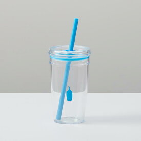 【公式】ブルーボトルコーヒー クリアコールドタンブラー(16oz) ｜ KeepCup コラボレート アイス専用 454ml ストロー付き コーヒー タンブラー シンプル クリアタンブラー 透明 マイボトル ドリンクボトル 持ち運び オフィス 軽量 プレゼント ギフト 送料無料