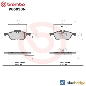 BREMBO BMW MINI R50 One RA16 �t�����g �u���[�L�p�b�h 34111503076 34112167233 34116761287 34116765446 34116770332