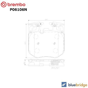 BREMBO BMW tgu[Lpbh _Xg G30 F90 G31 G11 G12 G14 G15 F91 F92 34106883510