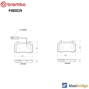 BREMBO }ZeB A u[L pbh _Xg 980156007