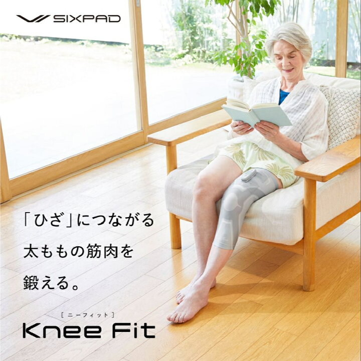 楽天市場】シックスパッド ニーフィット Sサイズ SIXPAD Knee Fit EMS 