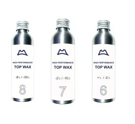 フィールドアース リキッドトップワックス LIQUID TOP WAX（液体滑走ワックス）WAX6 / WAX7 / WAX8 容量80cc 画期的な液体リキッドワックス スキー スノーボード 温度帯別滑走ワックス FIELD EARTH DESIGN