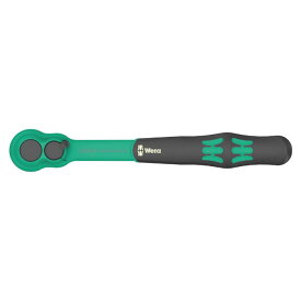 Wera ヴェラ 3/8"チクロップコンフォートラチェットハンドル プラスチックスリーブ付き　8010 B Zyklop Comfort Ratchet 3/8"　全長230mm（05005540001）