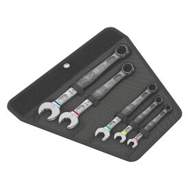 Wera ヴェラ ジョーカー 6003 両口（スパナ/メガネ）5本セット 収納ケース付き 6003 Joker 5 Set 1（05020230001）