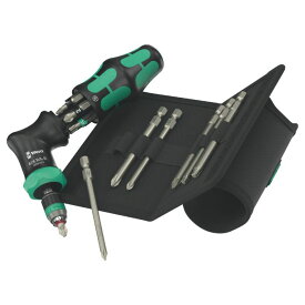 Wera ヴェラ クラフトフォームコンパクト ピストル型 RA-R 2 収納ケース付き　Kraftform Kompakt Pistol RA-R 2（05051536001）