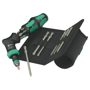 Wera ���F�� �N���t�g�t�H�[���R���p�N�g �s�X�g���^ RA-R 2 ���[�P�[�X�t���@Kraftform Kompakt Pistol RA-R 2�i05051536001�j
