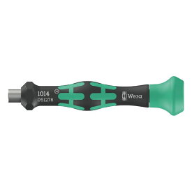 Wera ヴェラ クラフトフォームマイクロ ビットホルダー 差込角 1/4" 全長80mm　1014 Kraftform Micro 1/4"（05051278001）