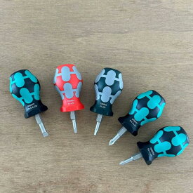 Wera ヴェラ スタビドライバーセット 5本組　Stubby Set 3（05008872001）