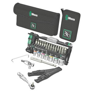 Wera ���F�� �o�C�V�N���Z�b�g 3A ���[�|�[�`�t���i2��j Bicycle Set_3A�i05004183001�j