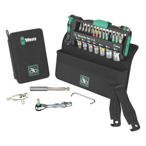 Wera ���F�� �o�C�V�N���Z�b�g 3 A ���[�|�[�`�t���@Bicycle Set 3 A�i05004188001�j