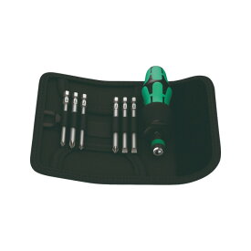 Wera ヴェラ 差し替えドライバービットセット 収納ポーチ付き Kraftform Kompakt 40（05340705001）