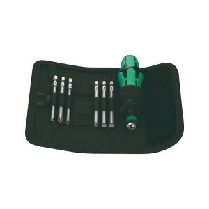 Wera ���F�� �����ւ��h���C�o�[�r�b�g�Z�b�g ���[�|�[�`�t�� Kraftform Kompakt 40�i05340705001�j