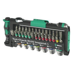 Wera ���F�� �c�[���`�F�b�N�v���X 1 �C���`�T�C�Y �@Tool-Check Plus Imperial 1�i05049060001�j