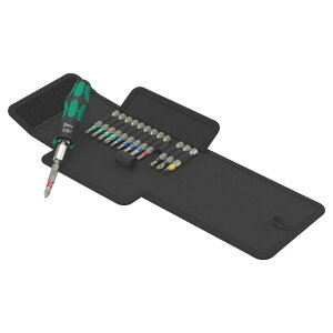 Wera ���F�� �N���t�g�t�H�[���R���p�N�g ���`�F�b�g�r�b�g�z���_�[ �r�b�g�Z�b�g ���[�P�[�X�t�� �@Kraftform Kompakt 838 RA S 1�i05051060001�j