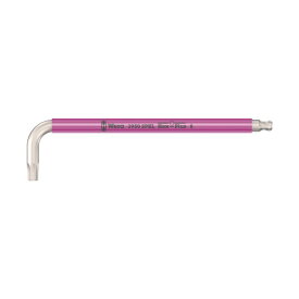 Wera ヴェラ ステンレス 六角レンチ マルチカラー 8.0mm　3950 SPKL Hex-Plus Multicolour Stainless 8 mm x 195 mm（05022667001）