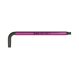 Wera ヴェラ 六角レンチ マルチカラー 8.0mm ブラックレーザー　950 SPKL Hex-Plus Multicolour 8 mm x 195 mm（05022614001）