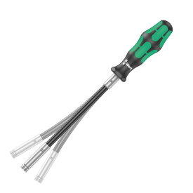 Wera ヴェラ 差替式フレキシブルシャフトドライバー1/4" 393 S bits hand holder（05028161001）