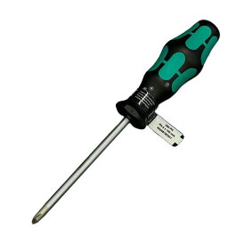 Wera ヴェラ レーザーチッププラスドライバー 丸軸 プラス2番 350 Screwdriver PH 2 x 100 mm（05008720001）