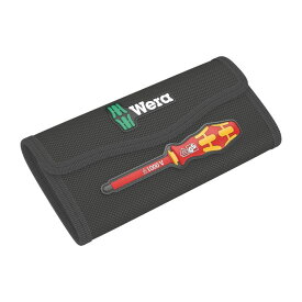 Wera ヴェラ クラフトフォームコンパクト 差替式ラチェット機能付きドライバーセット 収納ポーチ　9457 Folding Pouch Kraftform Kompakt VDE（05671388001）