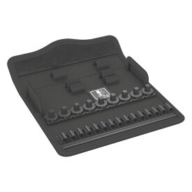 Wera ヴェラ 6.35mm押込式サイクロップメタル用テキスタイルボックス　9496 Textile Box Zyklop Metal Push Set 1/4"（05136542001）