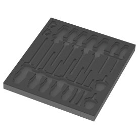 Wera ヴェラ 9710ドライバーセット1専用収納スポンジフォームインサート　9810 Foam Insert Screwdriver Set 1（05137310001）