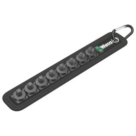 Wera ヴェラ 1/4" ロック式 ソケットホルダー　Belt A 8 location unloaded 1/4"（05003890001）
