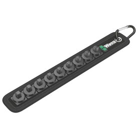Wera ヴェラ 1/4" ロック式 ソケットホルダー　Belt A 9 location unloaded 1/4"（05003891001）