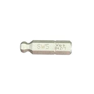Wera ���F�� �Z�p�{�[���|�C���g�r�b�g�@842/1 Z bits 5.0 x 25 mm�i05056356001�j