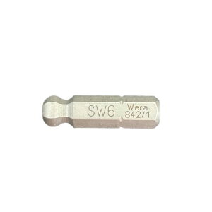 Wera ���F�� �Z�p�{�[���|�C���g�r�b�g�@842/1 Z bits 6.0 x 25 mm�i05056358001�j