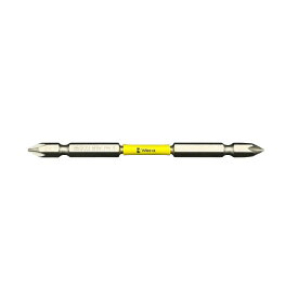 Wera ヴェラ 両頭プラスビット 日本仕様 バイトーション 六角軸 プラス1番 長さ110mm 851/23 BTH yellow PH1 x110（05344201001）